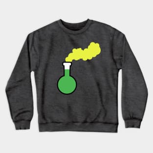 Vivid Neon Laboratory Flask Crewneck Sweatshirt